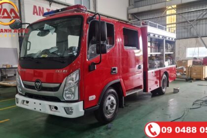 Xe cứu hỏa chữa cháy Thaco Ollin S720 3.6 khối